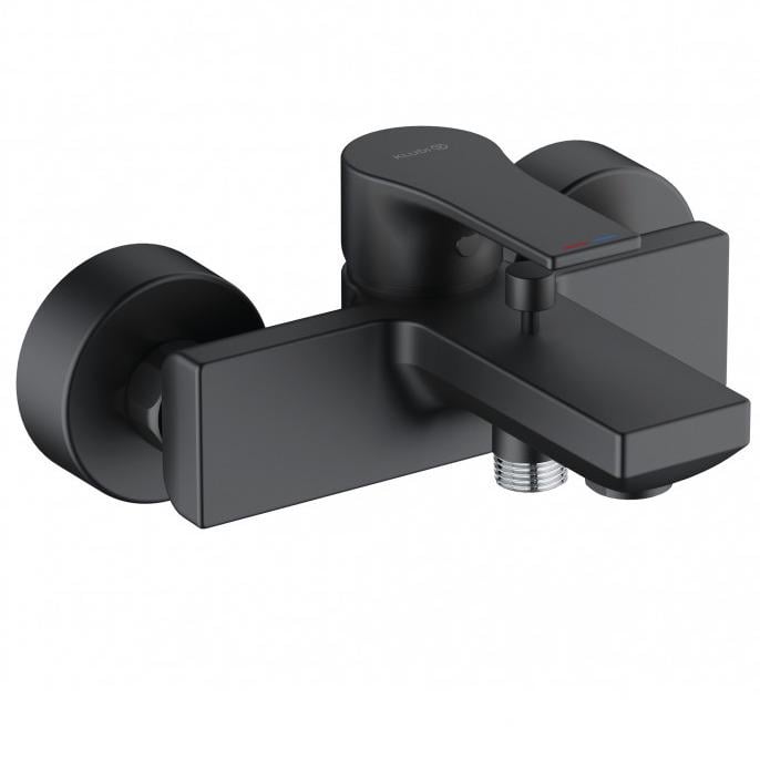 Смеситель для ванны Kludi Zenta 486703965 однорычажный Черный (235252)