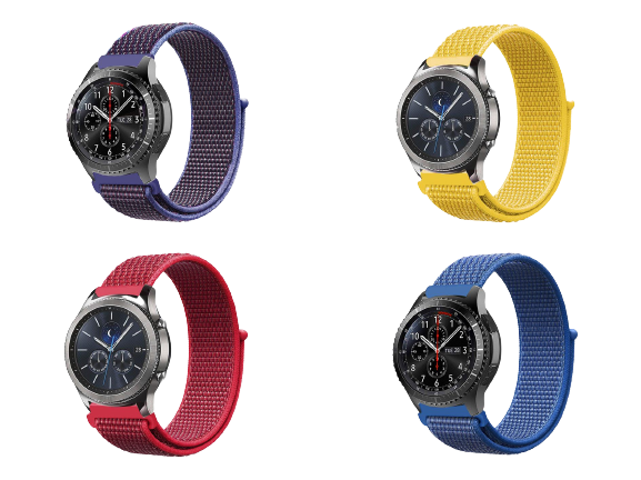Набір ремінців Nylon Style Becover для Garmin Vivoactive 3/3 Music/Vivomove HR/Vivomove Boy 4 кольора (706559)