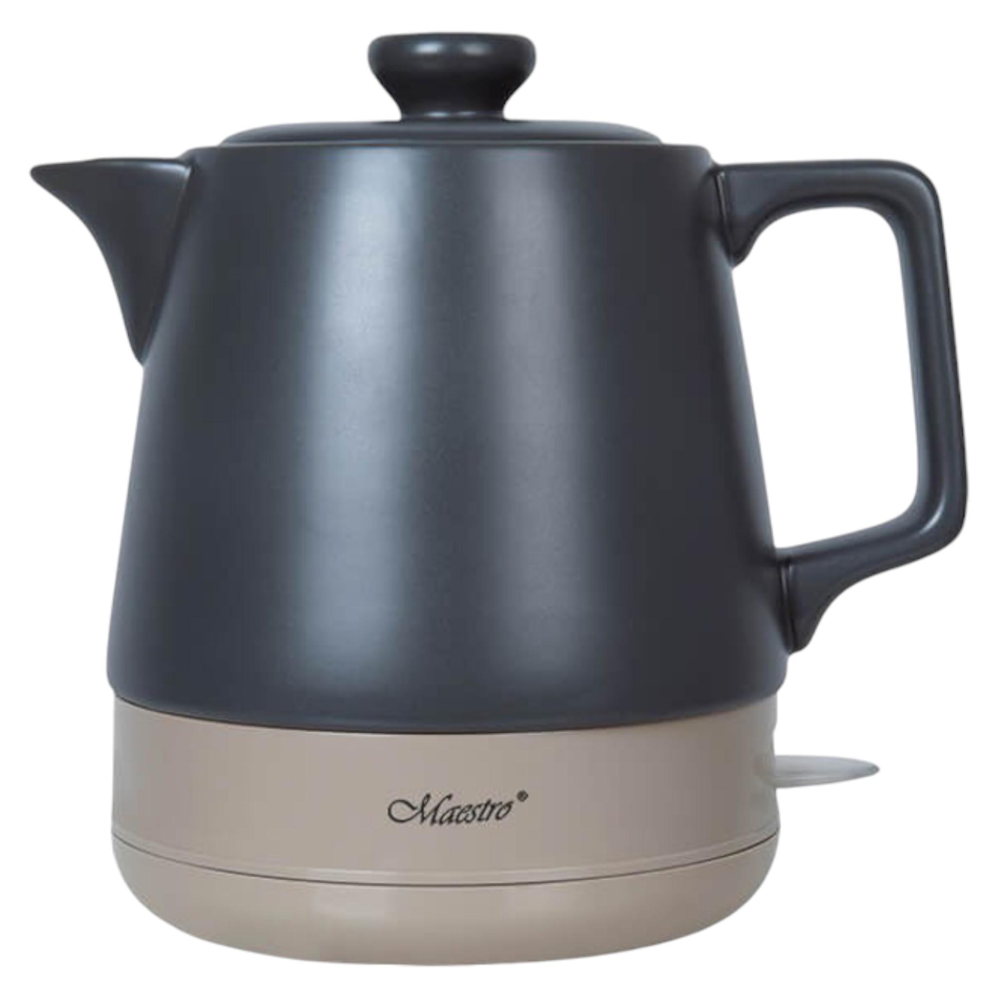 Електрочайник керамічний Maestro MR-071 1 л 1000 Вт Black (EK_MR071Black)