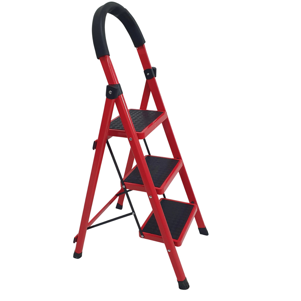 Лестница металлическая на три ступени с прорезиненной лестницей (MA601) Лестница металлическая на три ступени с прорезиненной лестницей (MA601)