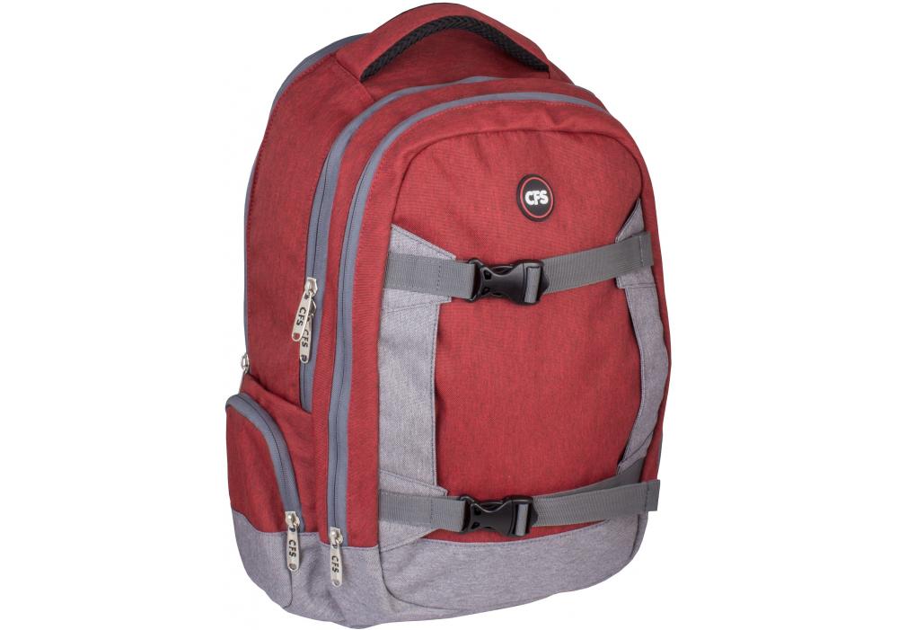 Рюкзак молодежный Cool For School 42x28x13 см 16-25 л Красный (CF86347)