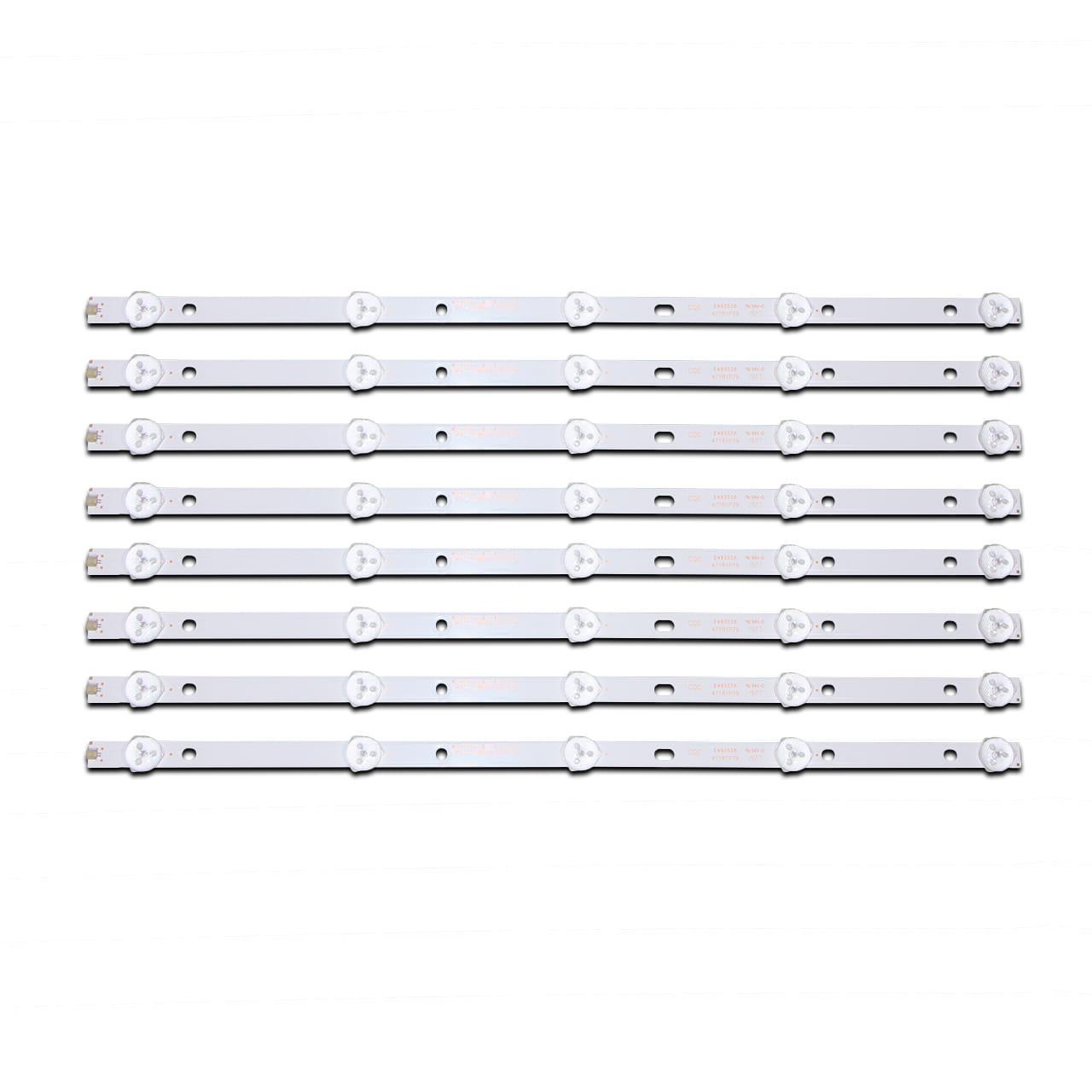Комплект LED подсветки для TV 4708-K420WD-A3213K01 K420WD7 A3 K430WDR A1 4708-K420WD-A3213K01 42/43" 8 шт. (ART-13597)