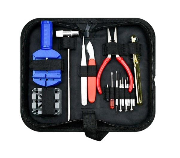 Набор инструментов для ремонта часов и механизмов 16 шт. в чехле (510265) Набор инструментов для ремонта часов и механизмов 16 шт. в чехле (510265)