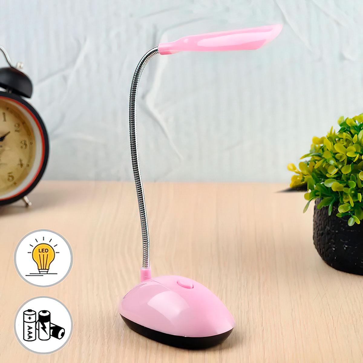 Лампа настольная светодиодная LED Desk Light X-7188 Розовый (1010068-Pink) - фото 2