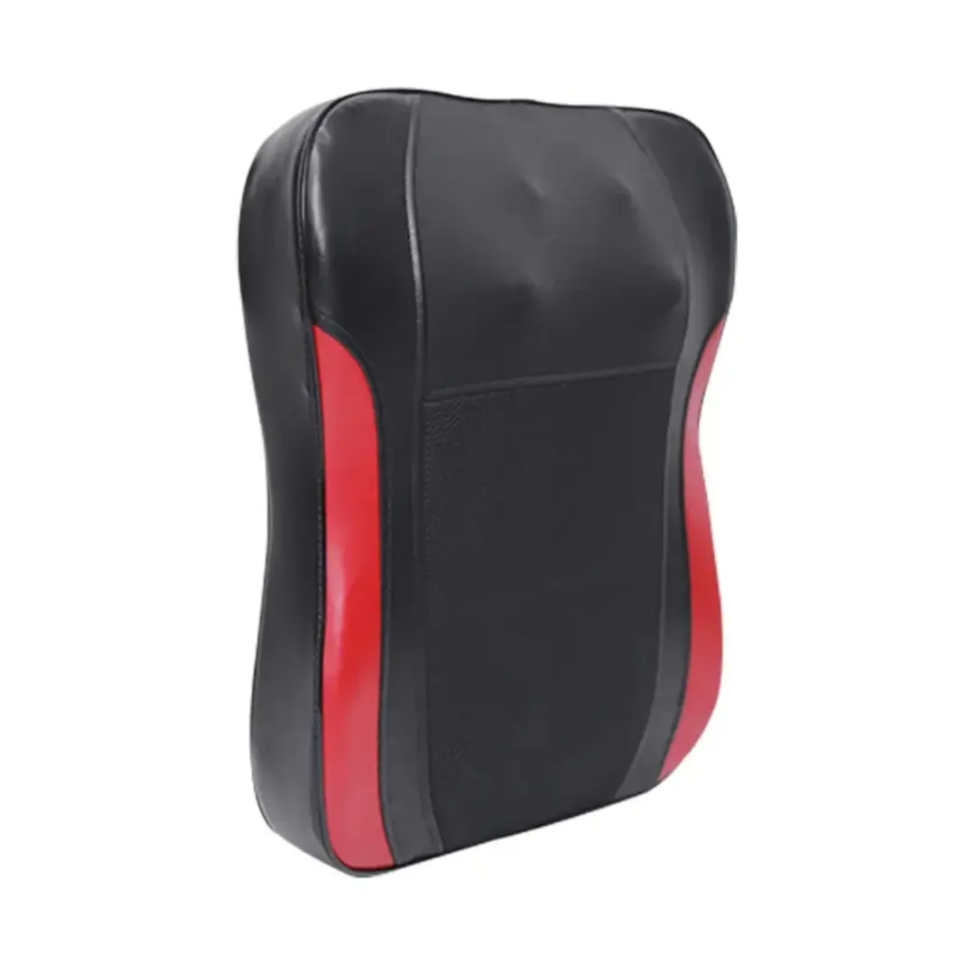 Подушка масажна Shiatsu-168 для шиї/спини/тіла Чорно-червоний