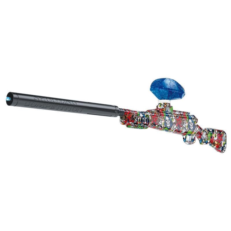 Дитяча іграшкова гвинтівка 98K Blasting Launch Colorful Skulls на гідрогелевих кульках-орбізах (00000078654_1)