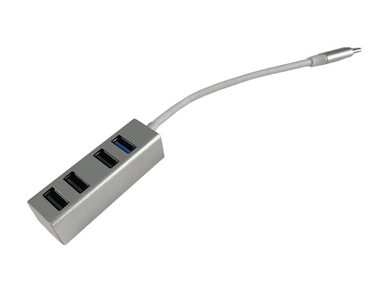 USB-хаб USB 3.0 Type-C на 4 порти USB 2.0/3.0 (6680)