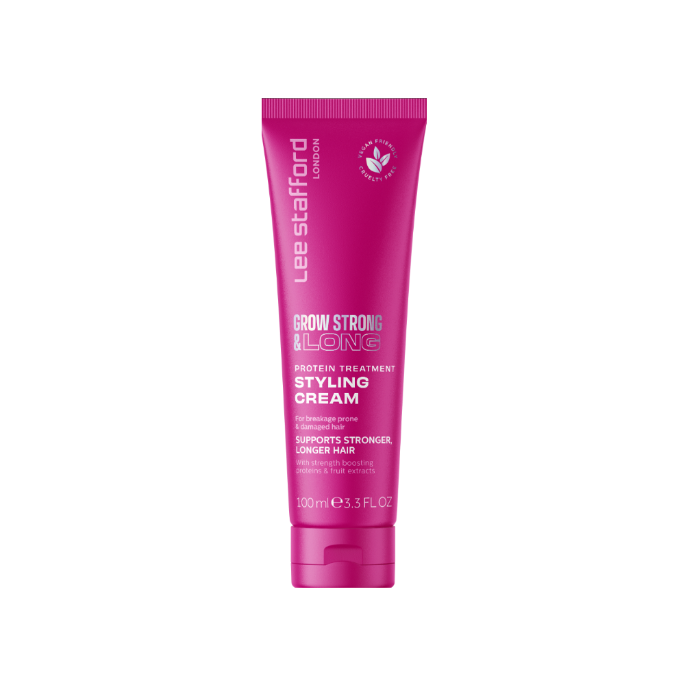 Крем протеїновий для стайлінгу Lee Stafford Grow Strong & Long Protein Treatment Styling Cream 100 мл