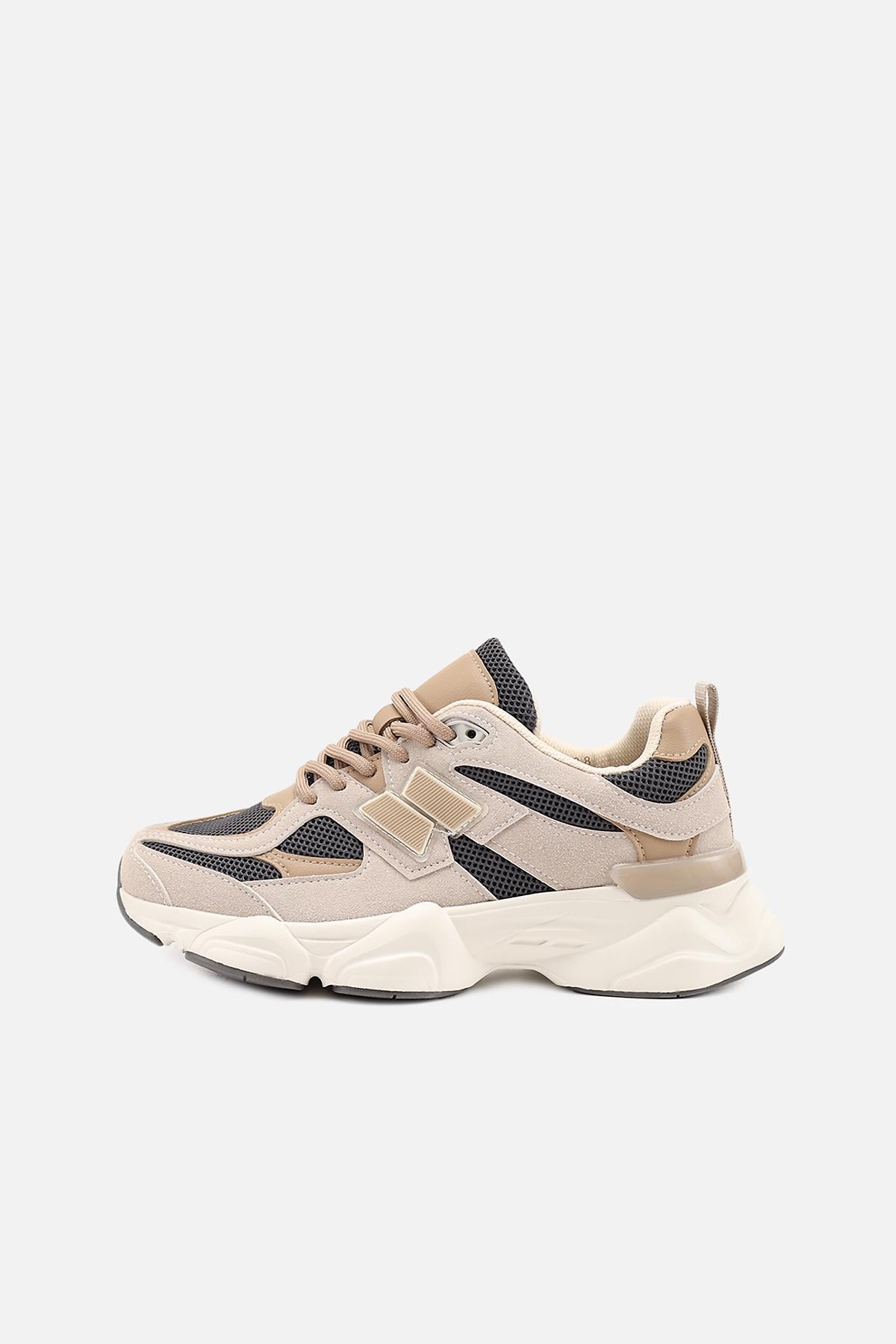 Кроссовки женские ЦБ-00280088 р. 38 Бежевый (SKT001074390)