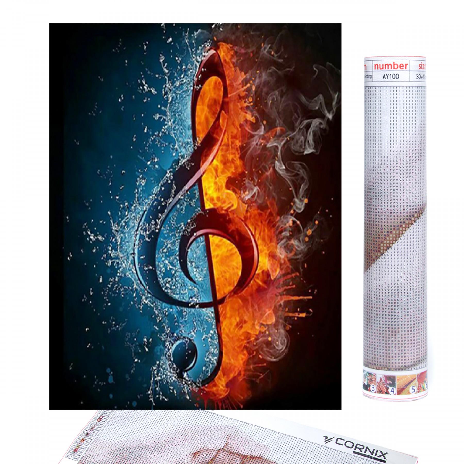 Набір алмазної мозаїки Cornix Art AY12 40x30 см (35827)