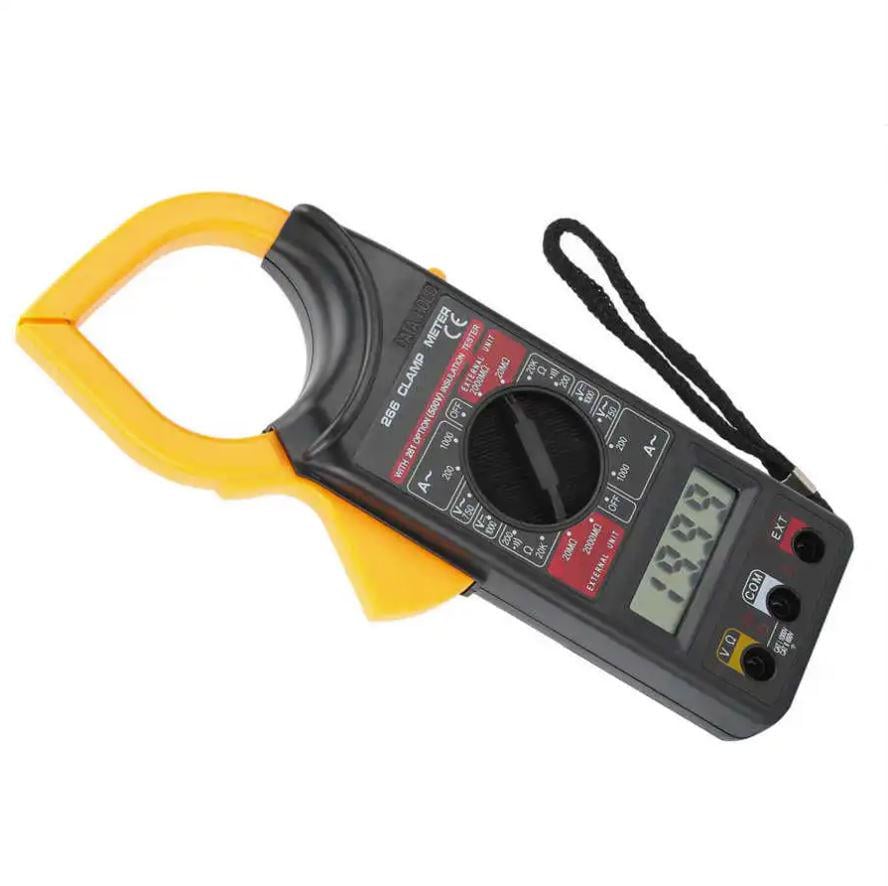 Клещи-тестер цифровые токоизмерительные DT-266 с функцией мультиметра - фото 5 Клещи-тестер цифровые токоизмерительные DT-266 с функцией мультиметра - фото 5