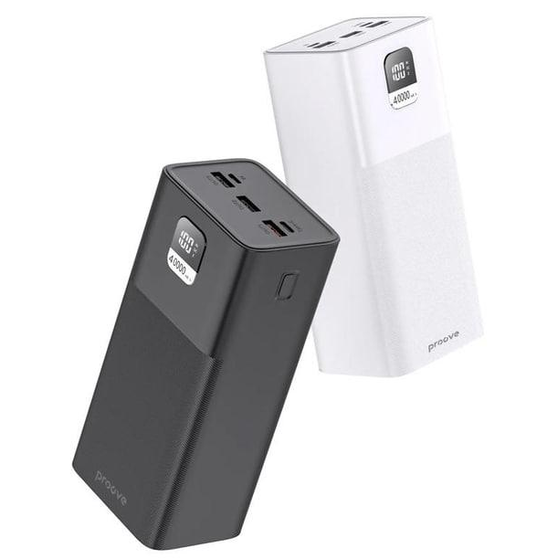 Повербанк Proove Giant Lite 40000 mAh 22,5W с быстрой зарядкой Black (PBGI20312201) - фото 8