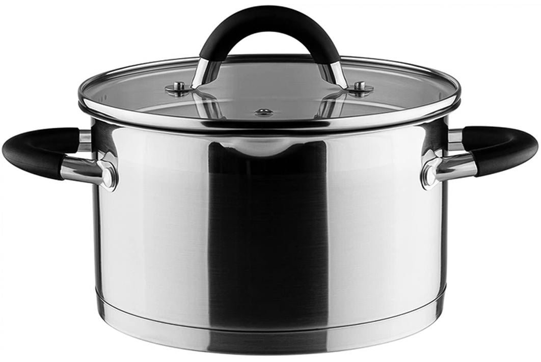 Каструля Vinzer Progresso 3,4 л з кришкою 20 см 50054