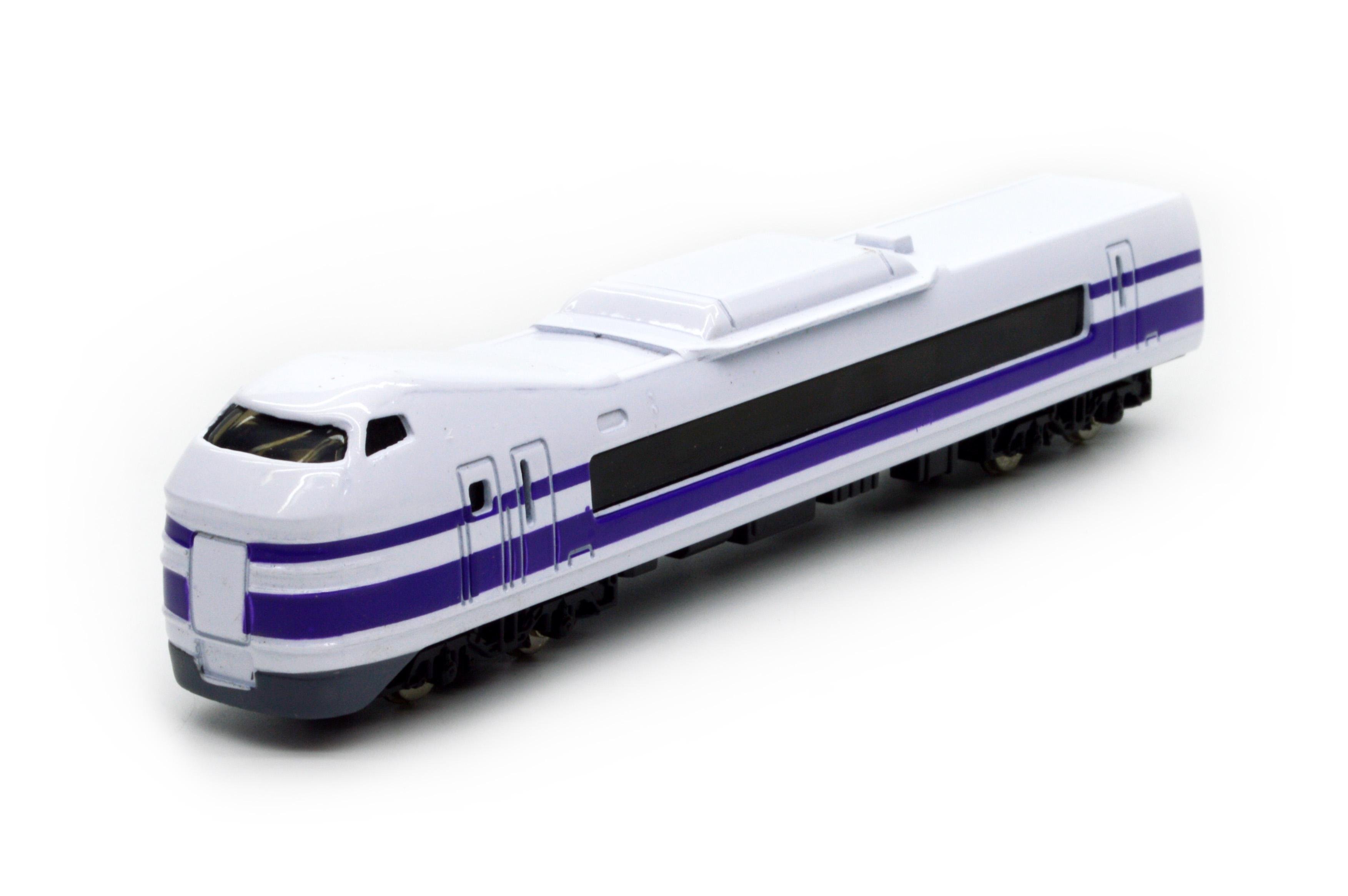 Модель металлическая поезд 16 см масштаб 1:150 - фото 3