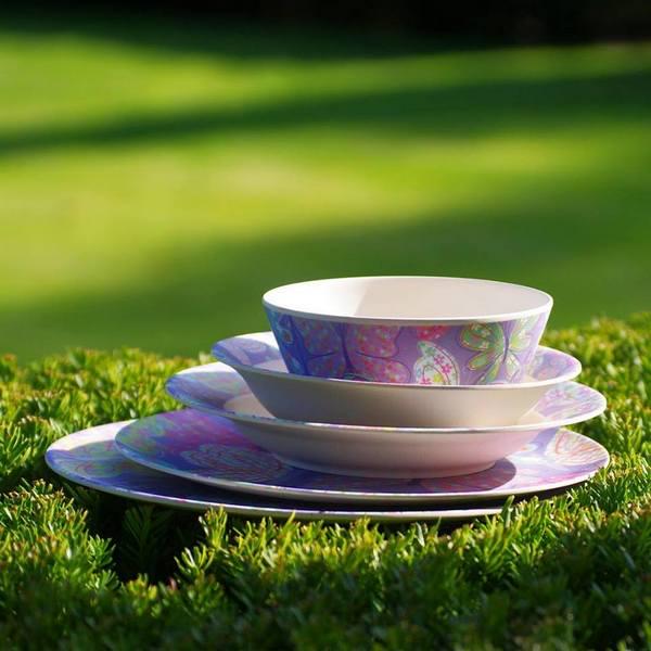 Тарелка детская Fissman Flower 20 см (9463) - фото 3