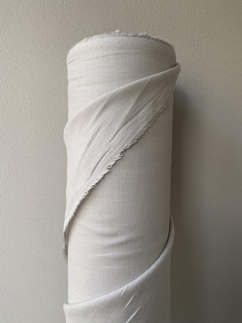 Ткань рубашечно-платьевая LINEN PLUS 100% лен 143 см 1410 Светло-серый - фото 4 Ткань рубашечно-платьевая LINEN PLUS 100% лен 143 см 1410 Светло-серый - фото 4