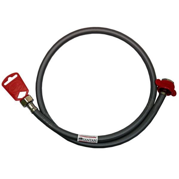 Шланг для воды SANTAN SUPER anticor 1/2"х1/2" ВВ 20 см (1307001)