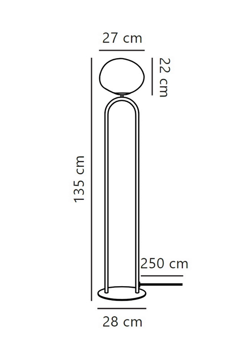 Торшер DFTP 2120074035 Shapes Floor Brass (23450864) - фото 6 Торшер DFTP 2120074035 Shapes Floor Brass (23450864) - фото 6