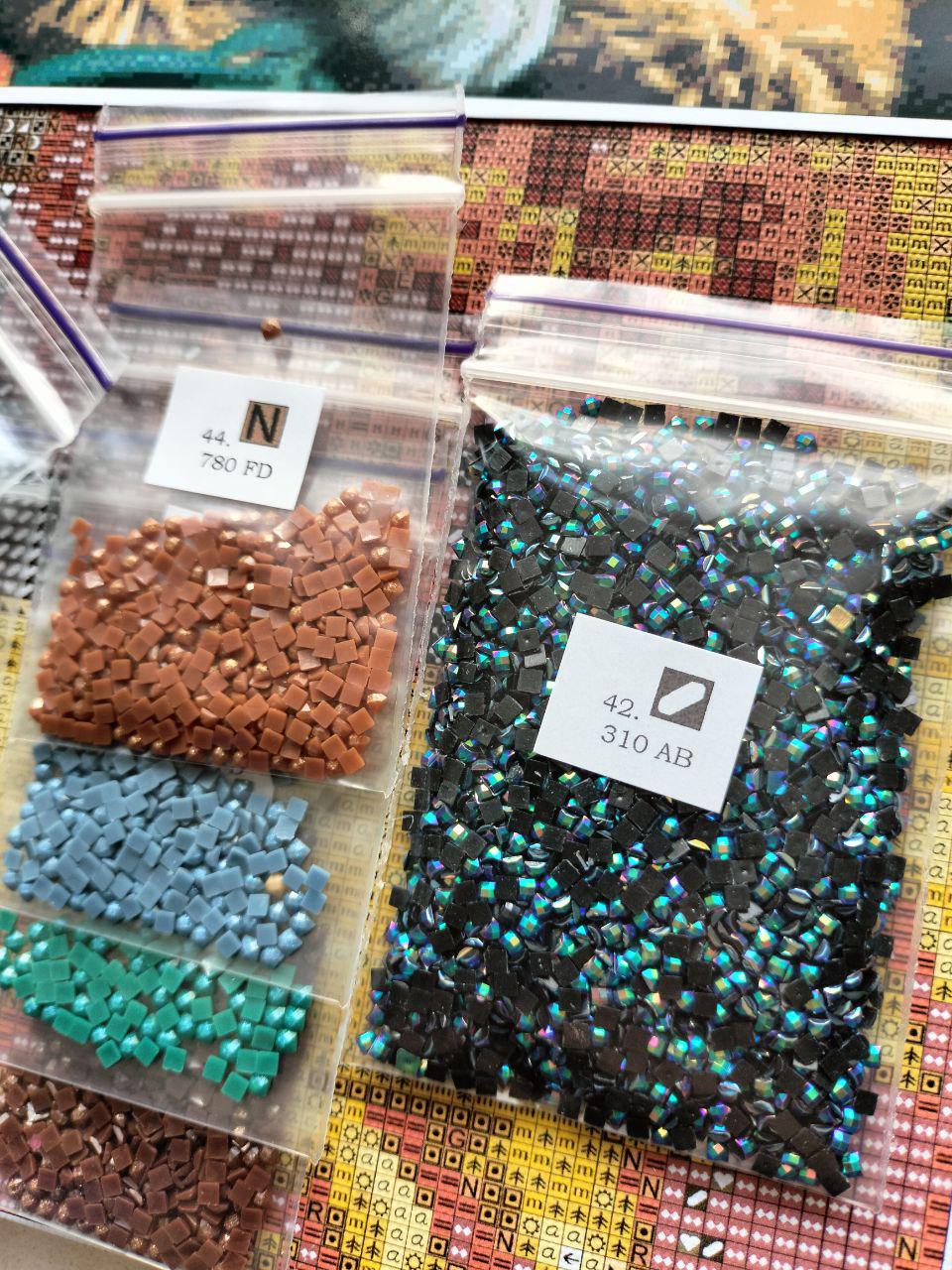 Алмазная мозаика АлМазка Чернобрывцы и кот квадратные алмазы без подрамника 40x50 см (АлМ-291) - фото 4 Алмазная мозаика АлМазка Чернобрывцы и кот квадратные алмазы без подрамника 40x50 см (АлМ-291) - фото 4