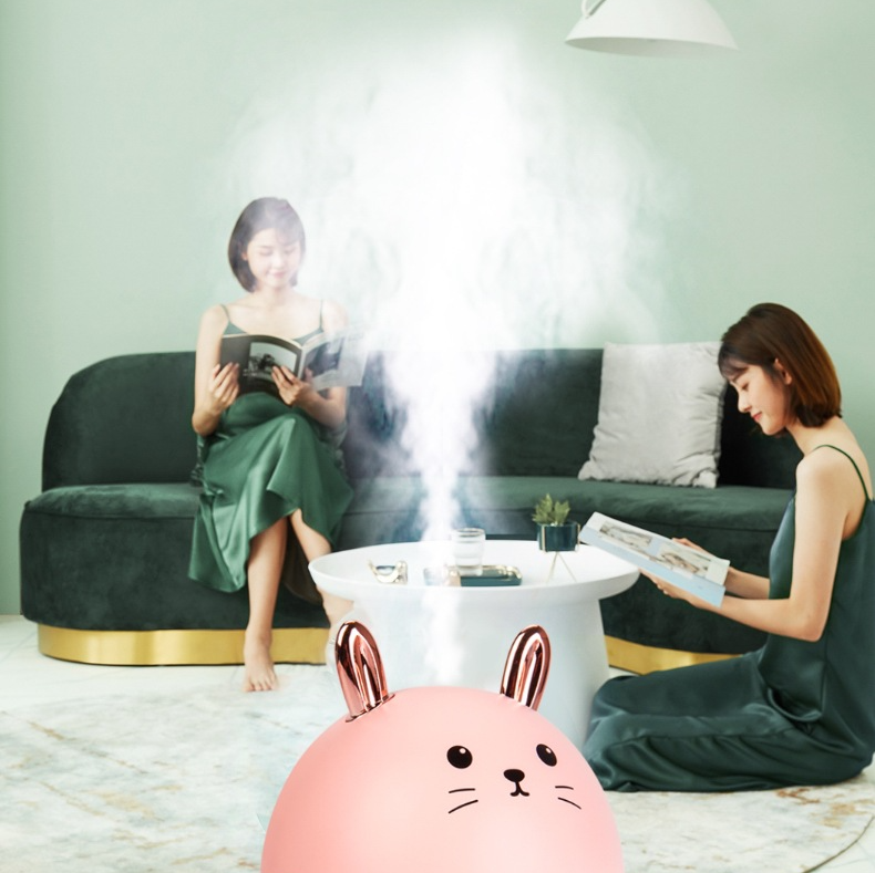 Увлажнитель воздуха 3в1 Humidifier LED Котик детский - фото 10