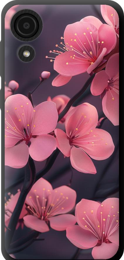 Чехол на Samsung Galaxy A03 Core A032F Пурпурная сакура (6075b-2539-42517)