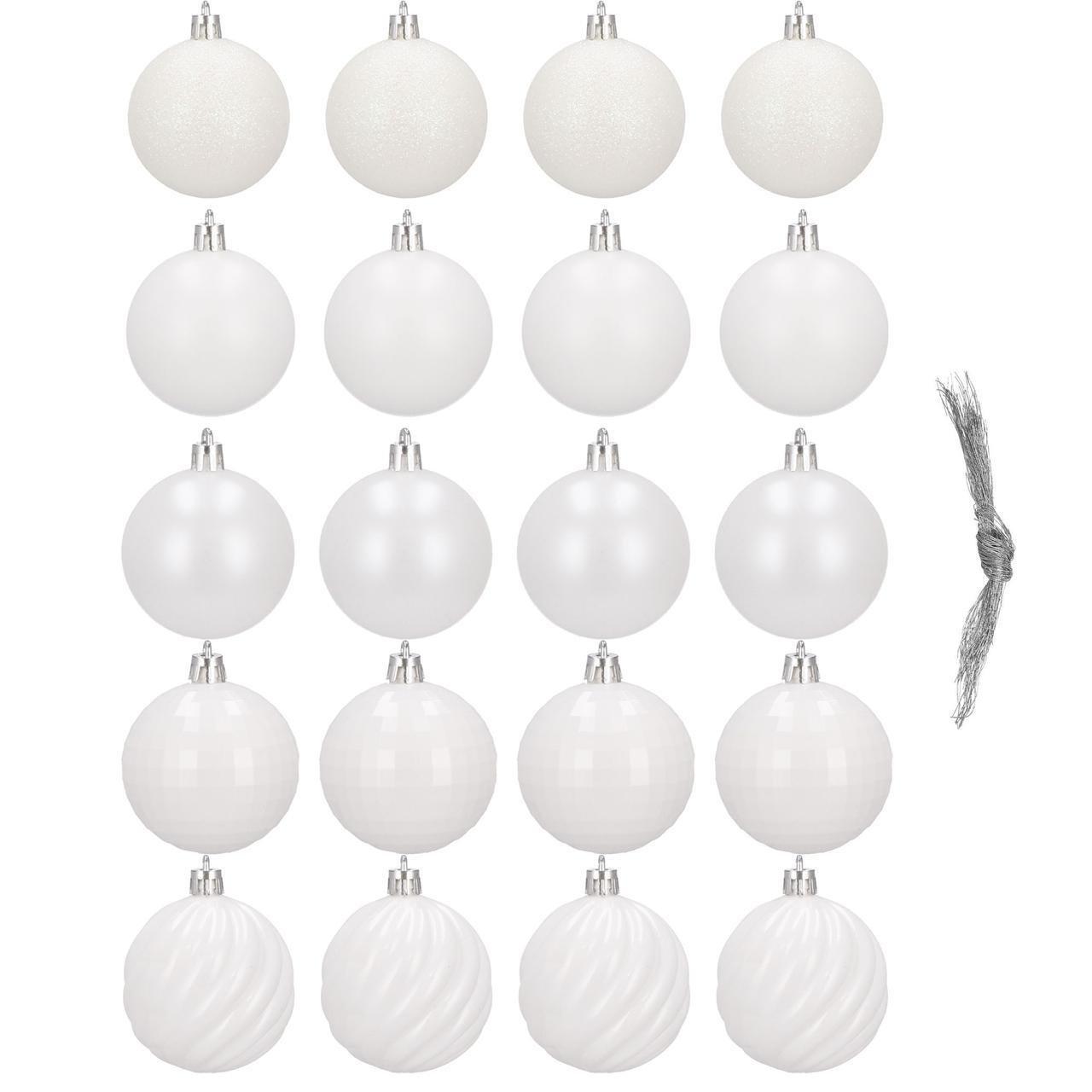Набор елочных шаров Springos D 6 см 20 шт. (CA0142)
