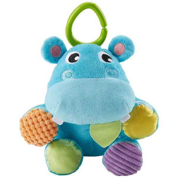 Мягкая игрушка-подвеска Fisher Price Бегемотик-мячик (GFC35) - фото 1