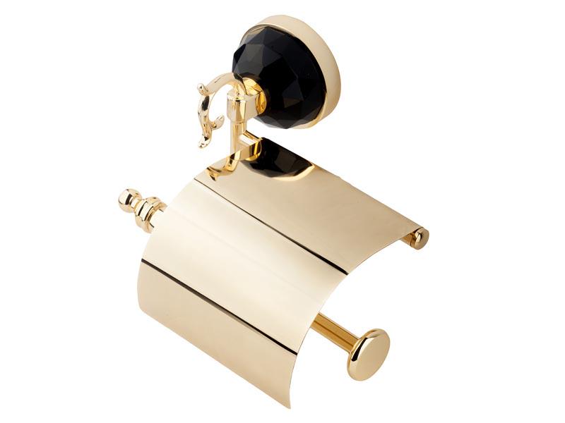 Тримач для туалетного паперу KUGU Diamond 1111G із кришкою Золотий (130595) - фото 3 Тримач для туалетного паперу KUGU Diamond 1111G із кришкою Золотий (130595) - фото 3
