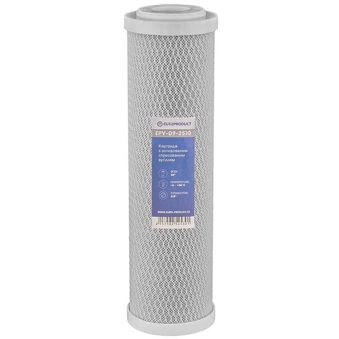 Картридж угольный Europroduct EPV-09-2510 SlimLine 10" 2,5"х10" 64х254 мм (EP5453)