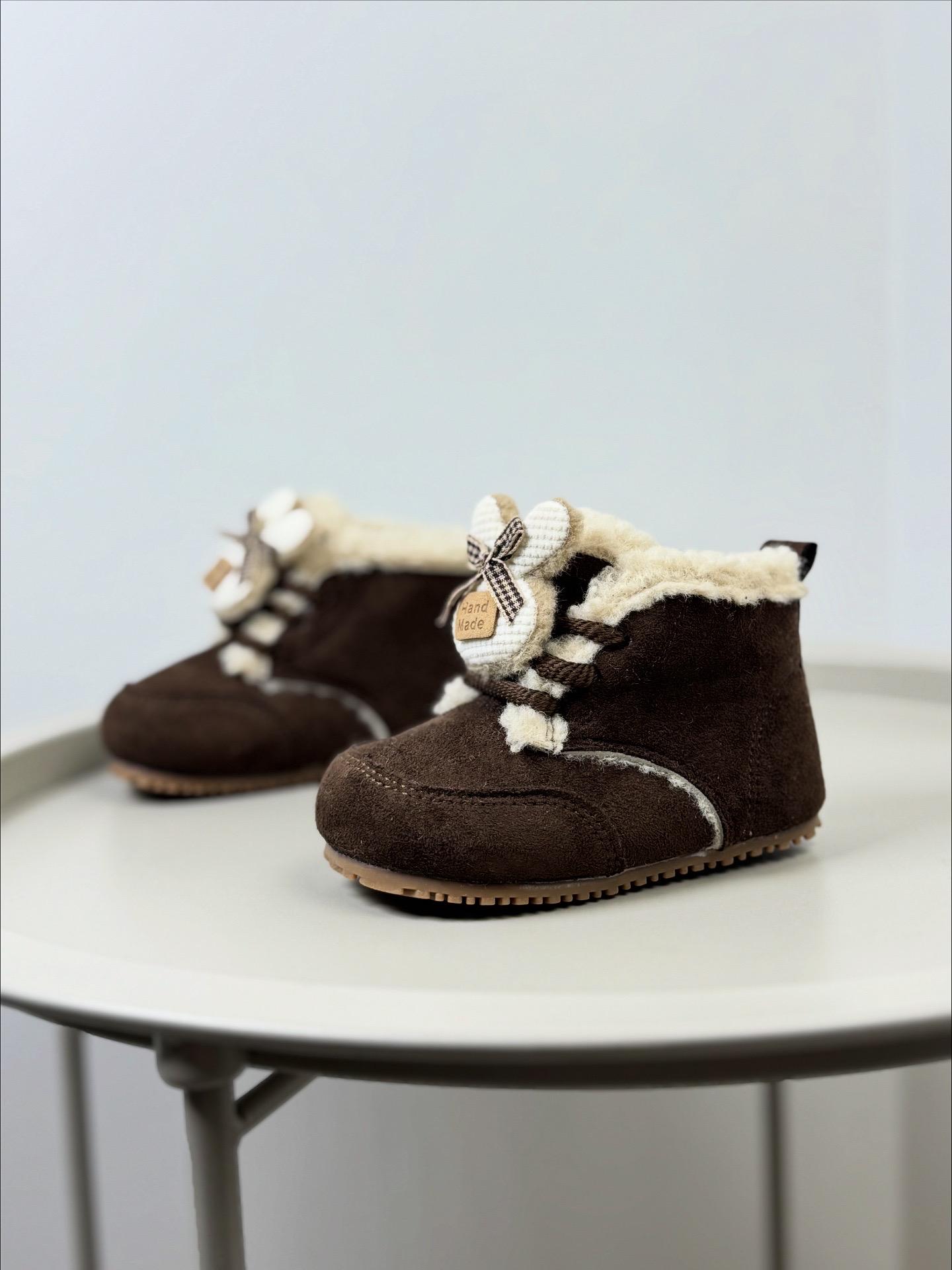 Ботинки детские зимние 1668 р. 28 Коричневый (30569270) - фото 6 Ботинки детские зимние 1668 р. 28 Коричневый (30569270) - фото 6