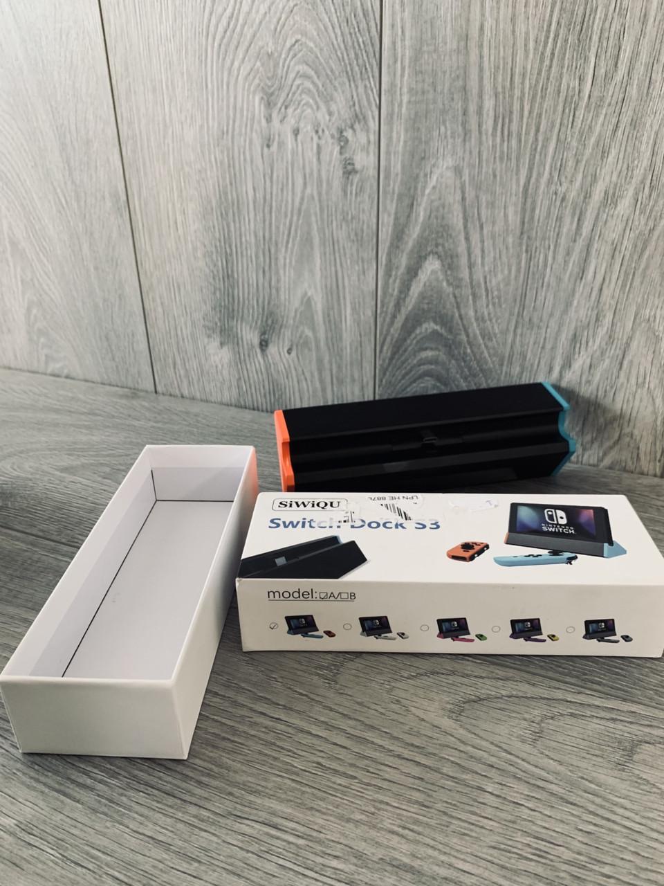 Докинг станция SiWiQU Switch TV Dock 1000 Mbit Ethernet совместимая с Nintendo Switch/OLED - фото 4 Докинг станция SiWiQU Switch TV Dock 1000 Mbit Ethernet совместимая с Nintendo Switch/OLED - фото 4