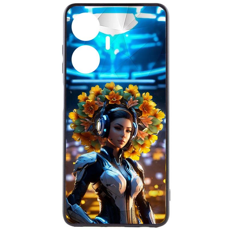 Протиударний TPU+PC чохол Prisma Ladies для Realme C55 Cyberpunk