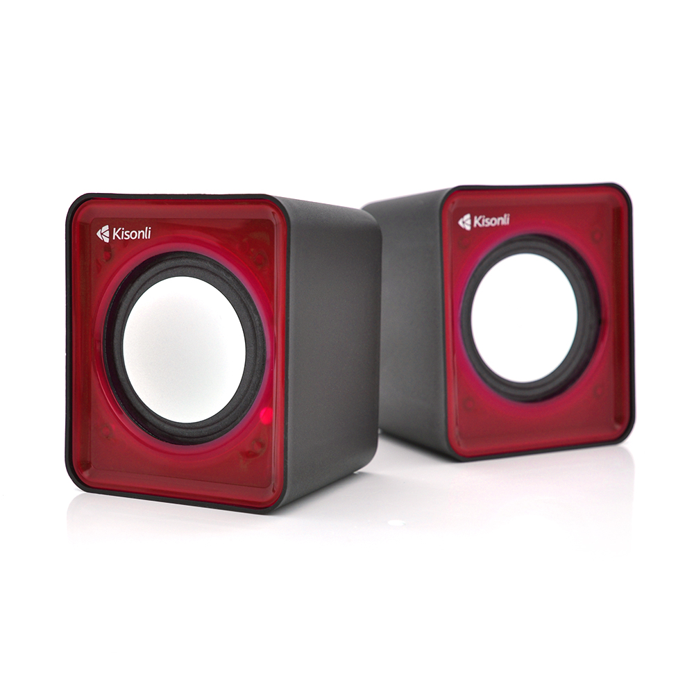 Набор портативных колонок Kisonli 2.0 V310 USB 3,5 мм (23393) Набор портативных колонок Kisonli 2.0 V310 USB 3,5 мм (23393)