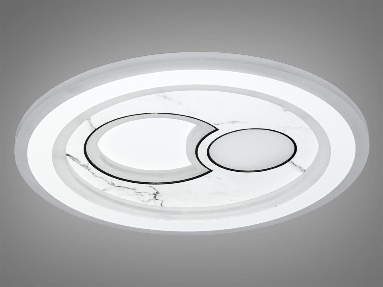 Світлодіодний світильник для дому та офісу 6018 300 мм 48 Вт Білий (2787640950) - фото 3