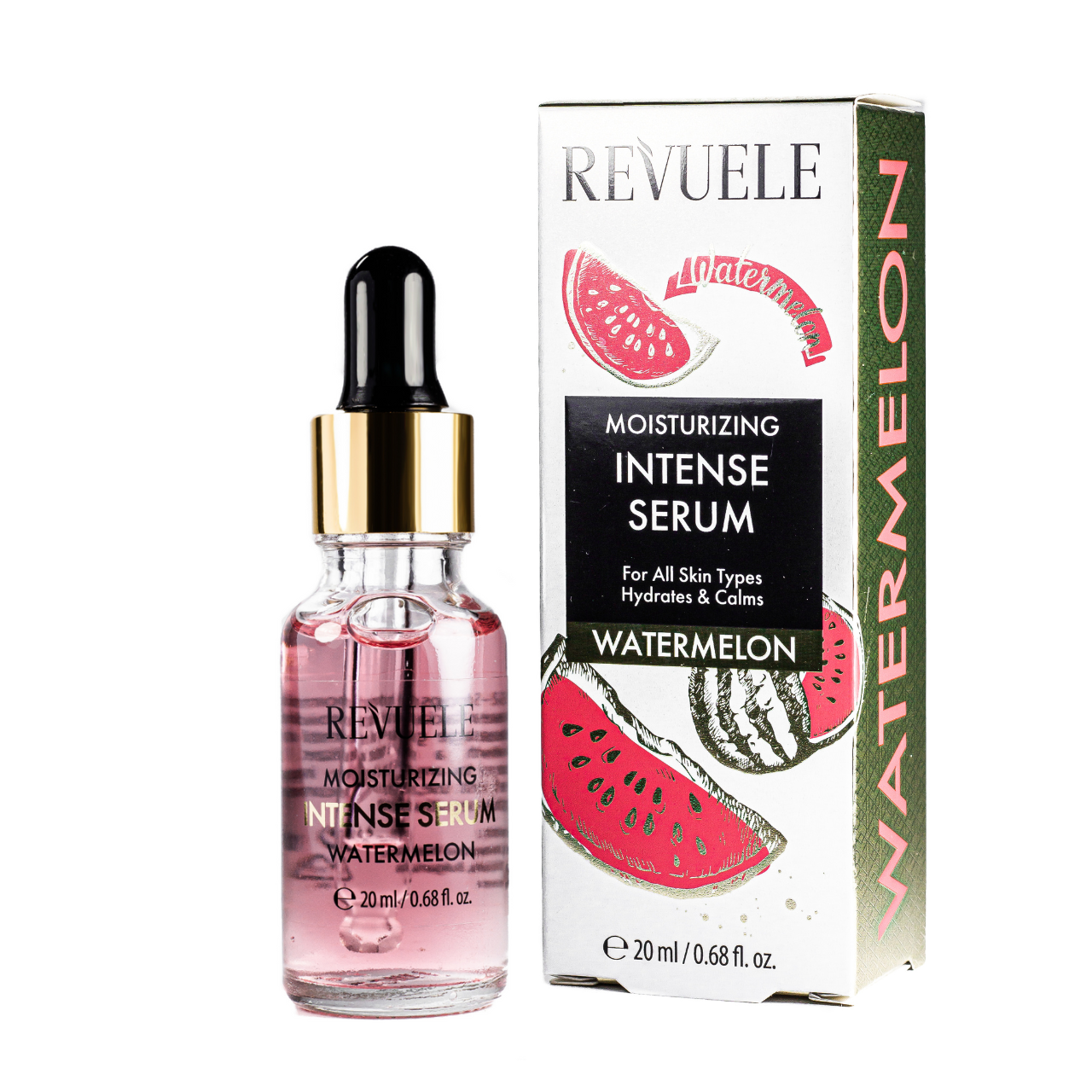 Сыворотка для лица увлажняющая Revuele Moisturizing Intense Serum с экстрактом арбуза 20 мл (1677427606)