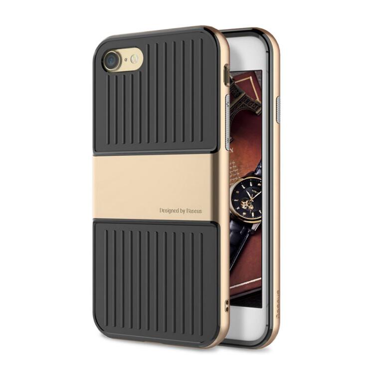 Чохол-накладка Baseus Travel TPU Case for iPhone 7, Gold