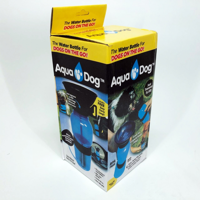 Поилка для собак Aqua Dog FS-97 Blue дорожная 550 мл (tf7453) - фото 16 Поилка для собак Aqua Dog FS-97 Blue дорожная 550 мл (tf7453) - фото 16