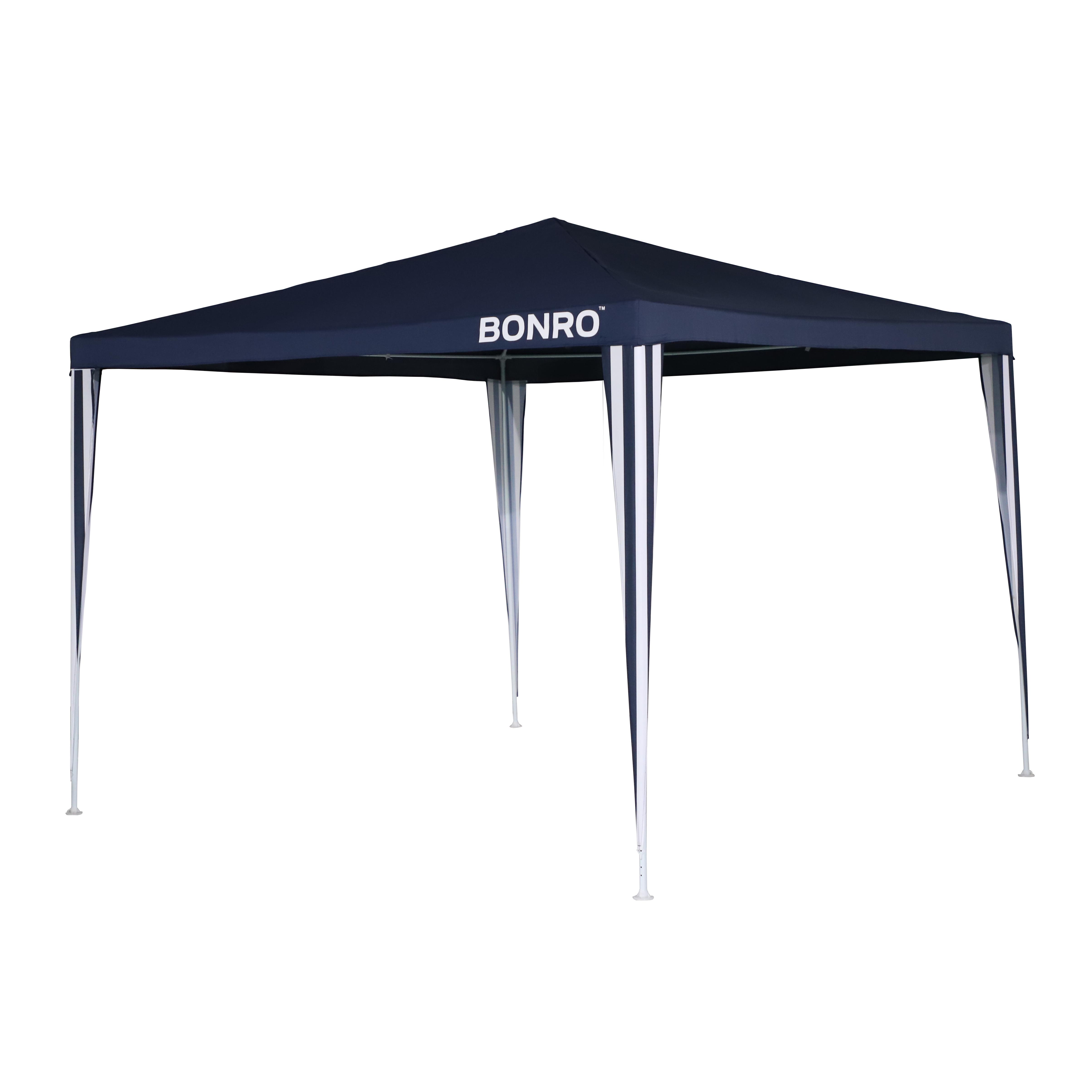 Павільйон садовий Bonro B-9001 без стінок 3х3 м Синій (6009)