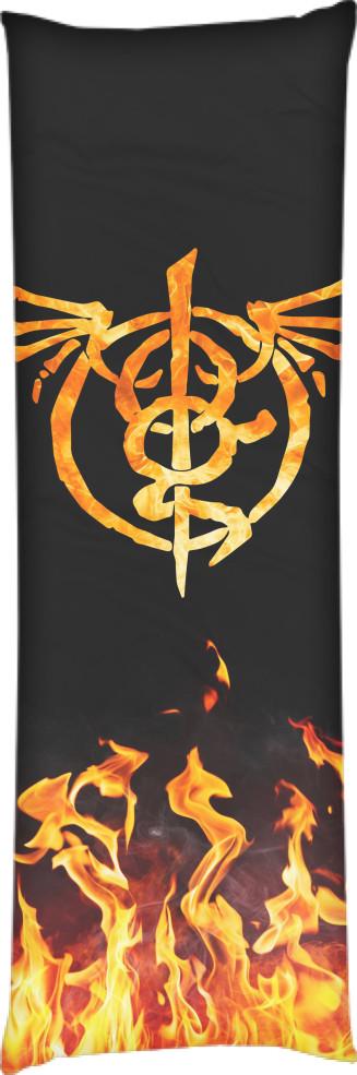 Подушка дакимакура Lamb of God 11 40x100 см (14106248)