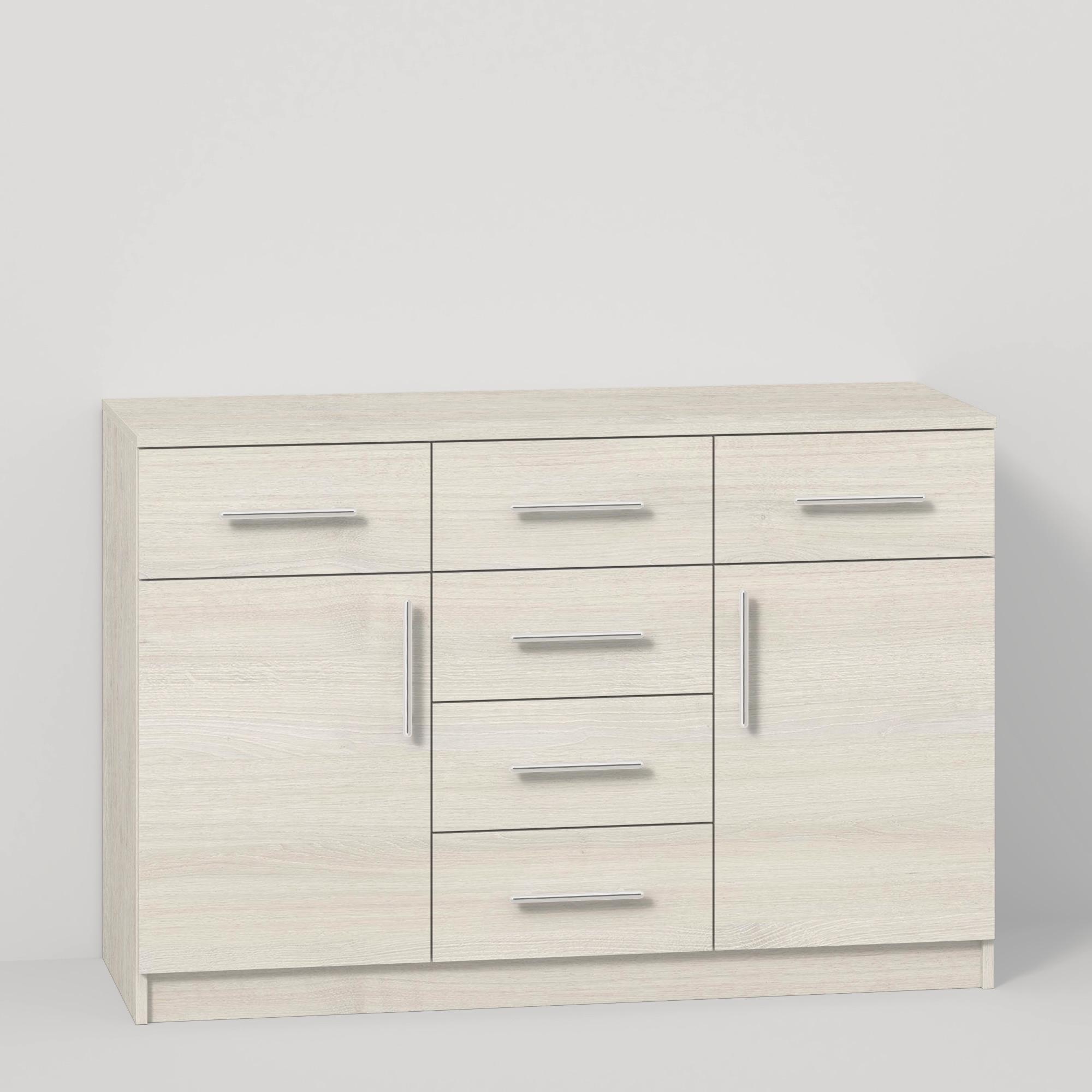 Комод Standart K6+2D 1200x450x800 мм Шамони Светлый - фото 2