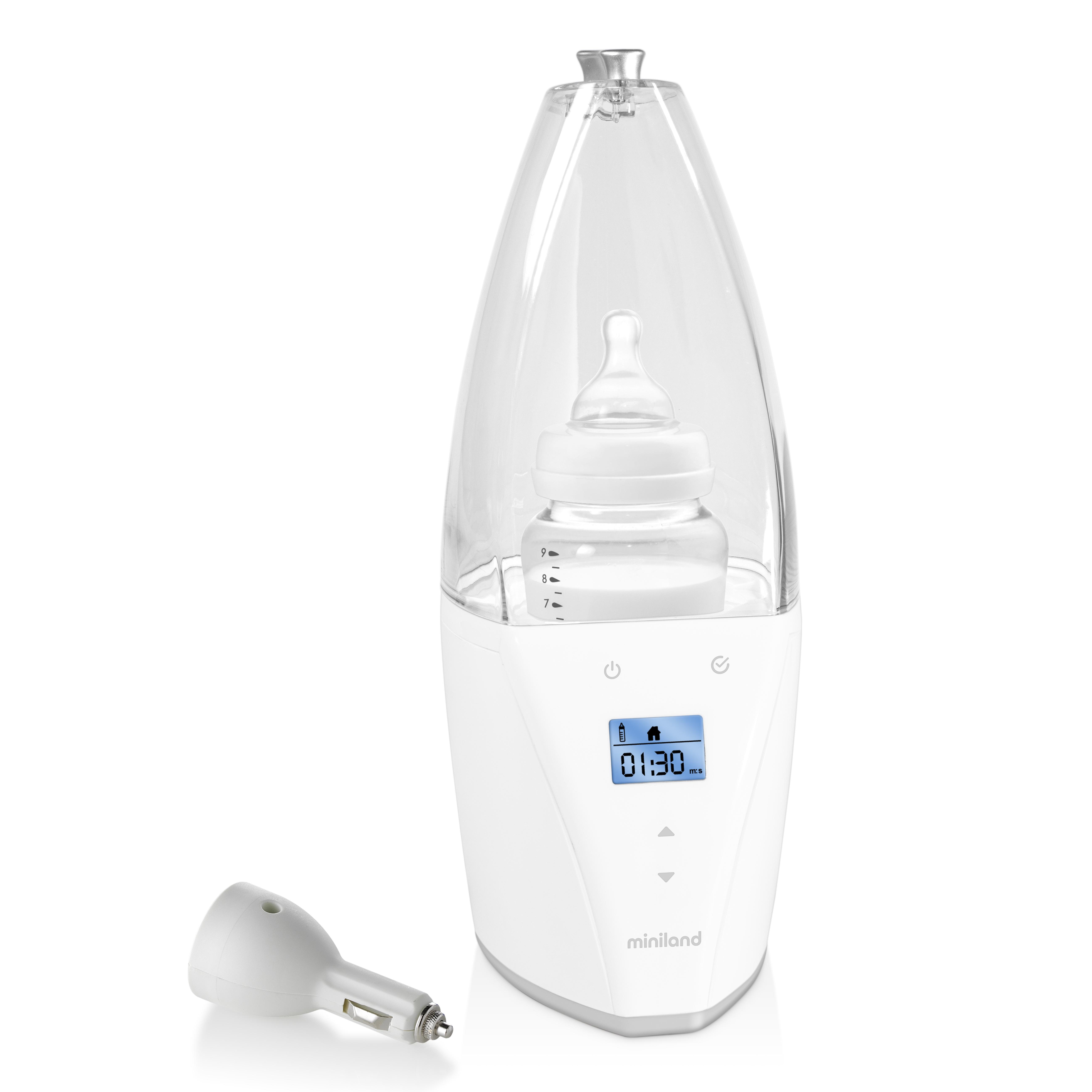 Підігрівач-стерилізатор Miniland Warmy Advanced (89150) - фото 4 Підігрівач-стерилізатор Miniland Warmy Advanced (89150) - фото 4