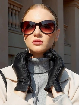 Перчатки женские натуральные кожаные зимние XS/6,5 16-18 см (G-04)