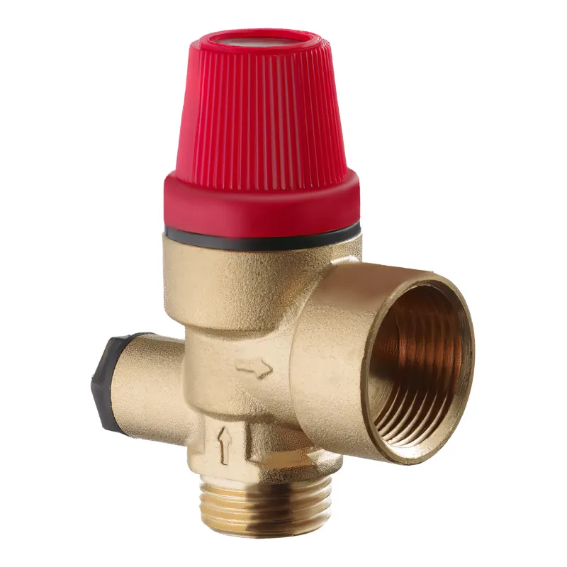 Клапан предохранительный KOER KR.1262 1/2x3/4" 2,5 бар с выходом для манометра (KR3110) Клапан предохранительный KOER KR.1262 1/2x3/4" 2,5 бар с выходом для манометра (KR3110)