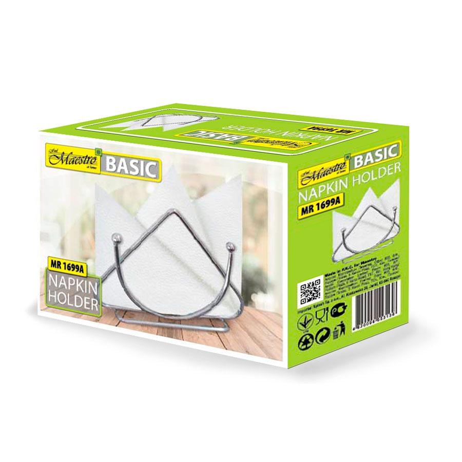 Серветниця Maestro MR-1699-A 12,7х8,5 см (102887) - фото 2 Серветниця Maestro MR-1699-A 12,7х8,5 см (102887) - фото 2