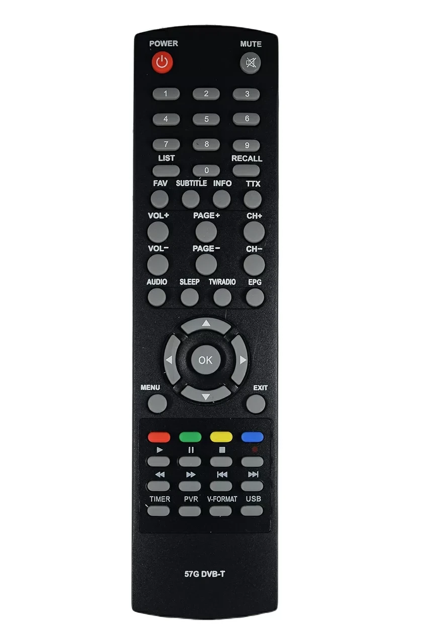 Пульт для DVB-T2 тюнера SKYTECH 57G DVB-T (1932754334)