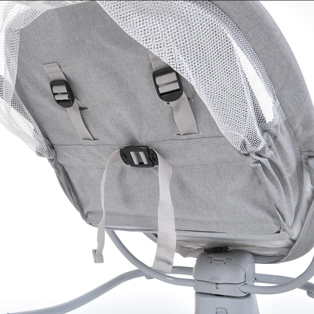 Заколисуючий центр-шезлонг 8113 Світло-сірий - фото 8 Заколисуючий центр-шезлонг 8113 Світло-сірий - фото 8