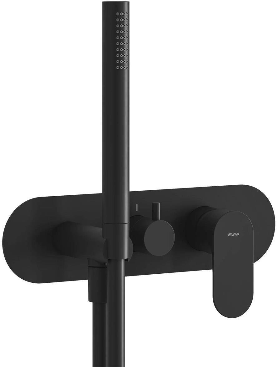 Смеситель для душа Ravak Eleganta Черный матовый (X070296)