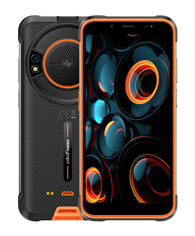 Смартфон Ulefone Power Armor 16S NFC 8/128 Гб Black/Orange (20374891) - фото 4