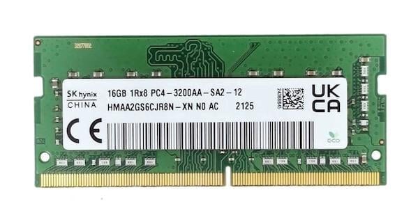 Память для ноутбуков SK Hynix SO-DIMM DDR4 16 Гб 3200 MHz (HMAA2GS6CJR8N-XN)