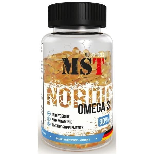 Омега спорта MST Nutrition Nordic Fish Oil Triglyceride 90 капс. (000023744)